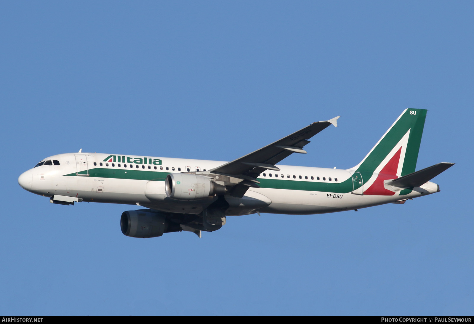 Aircraft Photo of EI-DSU | Airbus A320-216 | Alitalia | AirHistory.net #118143