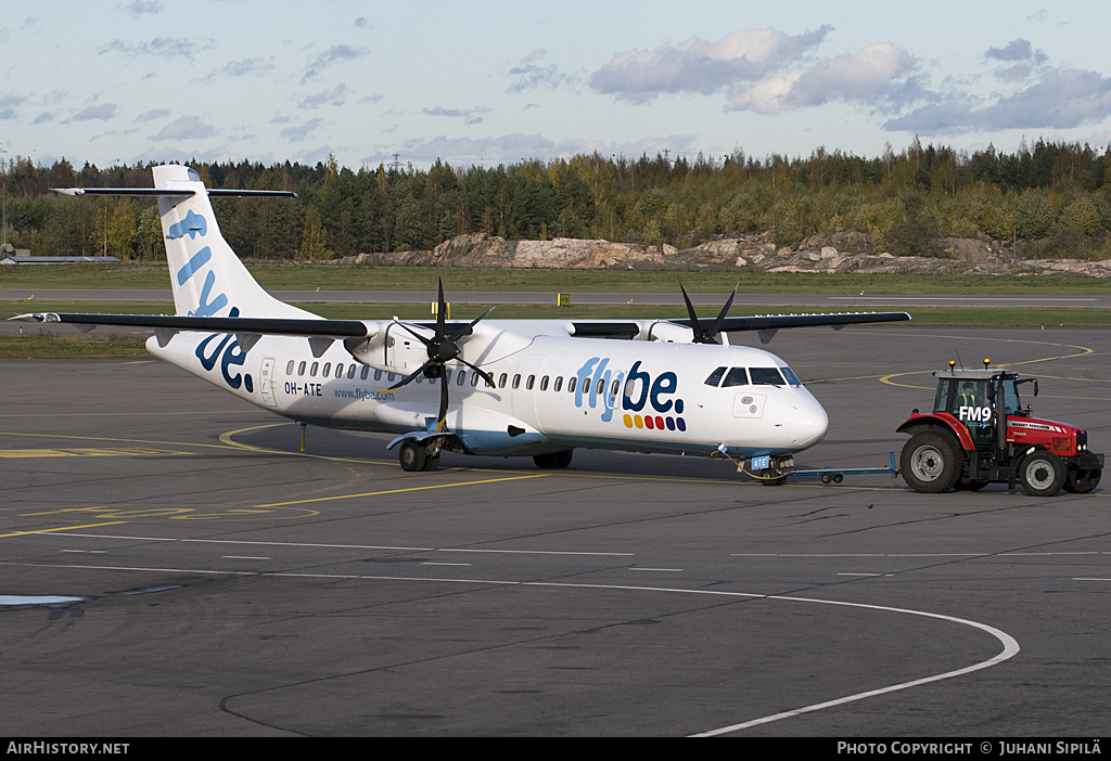 Aircraft Photo of OH-ATE | ATR ATR-72-500 (ATR-72-212A) | Flybe | AirHistory.net #118147