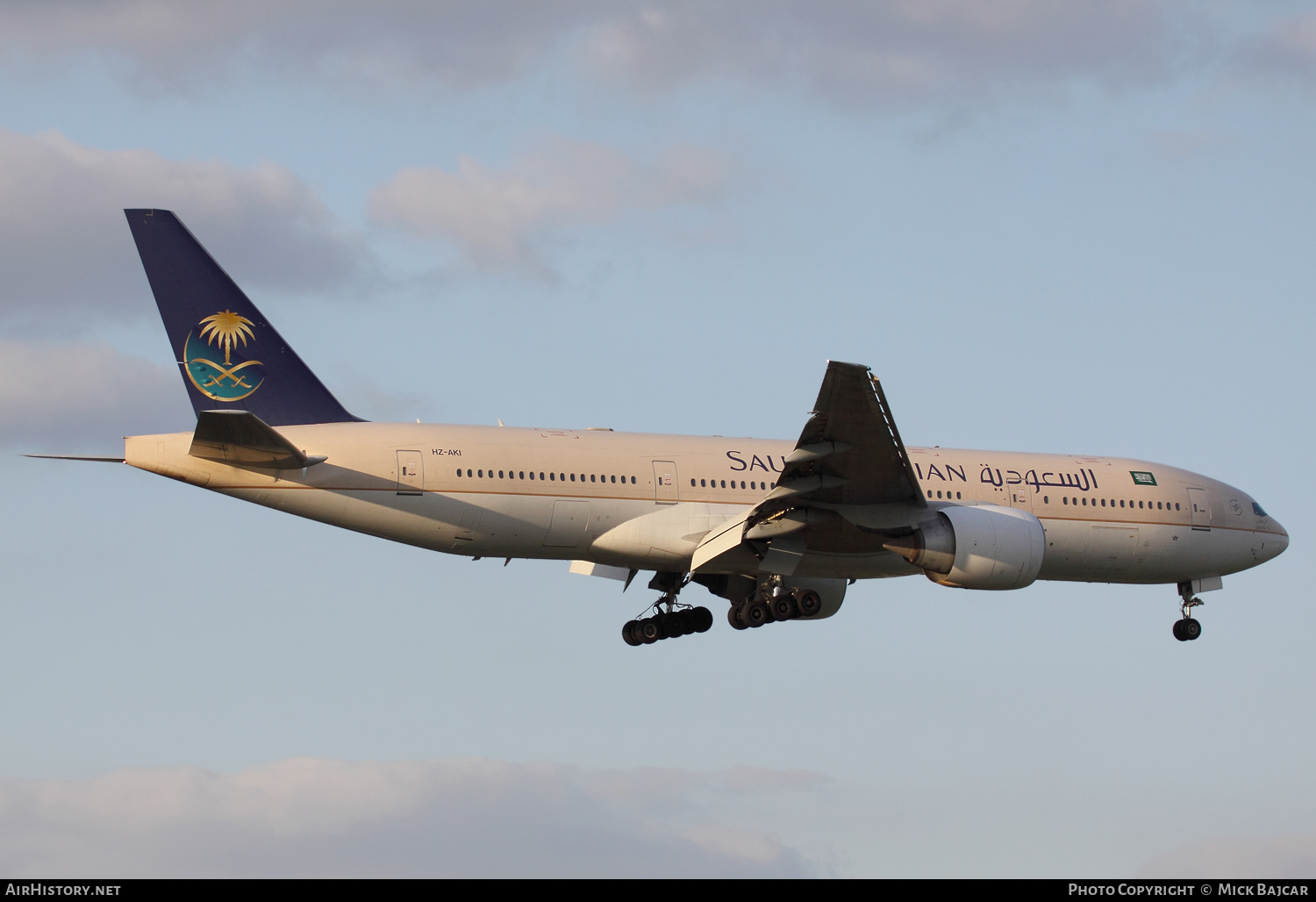Aircraft Photo of HZ-AKI | Boeing 777-268/ER | Saudi Arabian Airlines | AirHistory.net #118148