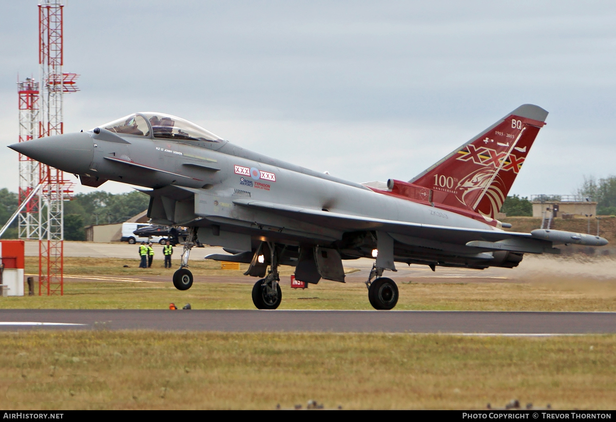 Aircraft Photo of ZK353 | Eurofighter EF-2000 Typhoon FGR4 | UK - Air Force | AirHistory.net #118163