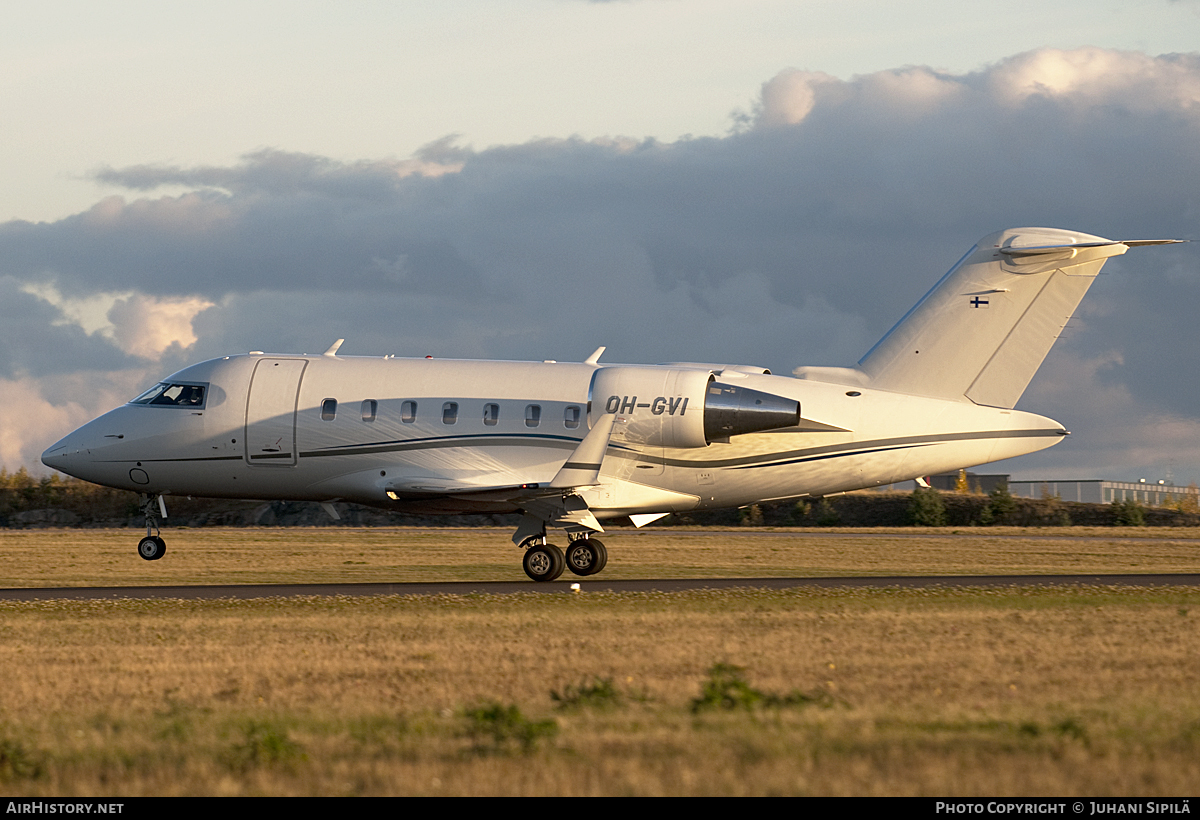 Aircraft Photo of OH-GVI | Bombardier Challenger 605 (CL-600-2B16) | AirHistory.net #118165