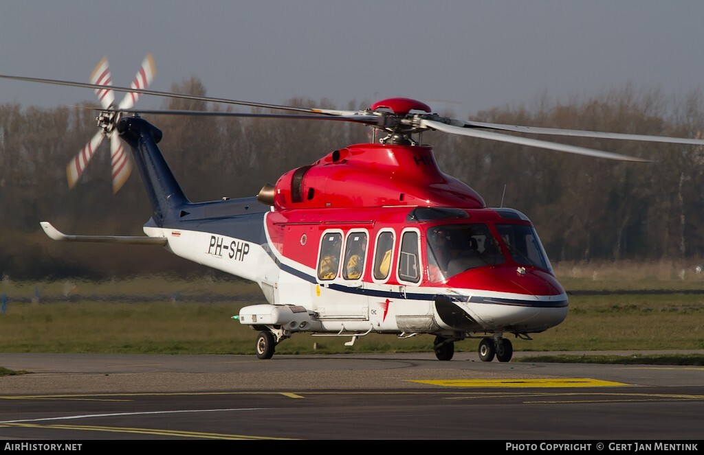 Aircraft Photo of PH-SHP | AgustaWestland AW-139 | CHC Helicopters | AirHistory.net #118179