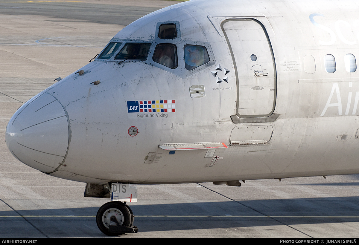 Aircraft Photo of SE-DIS | McDonnell Douglas MD-82 (DC-9-82) | Scandinavian Airlines - SAS | AirHistory.net #118181