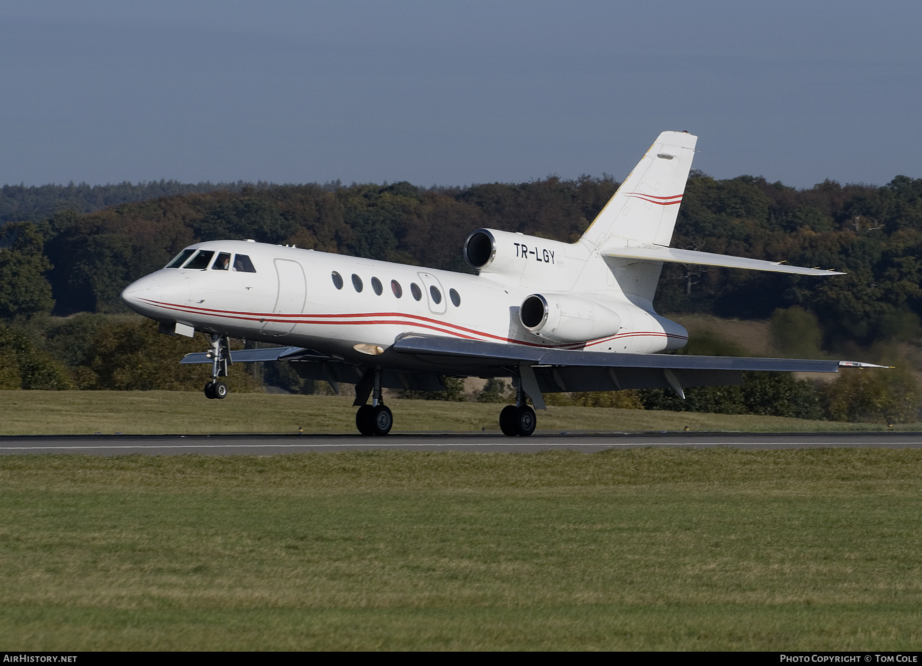 Aircraft Photo of TR-LGY | Dassault Falcon 50 | AirHistory.net #118182