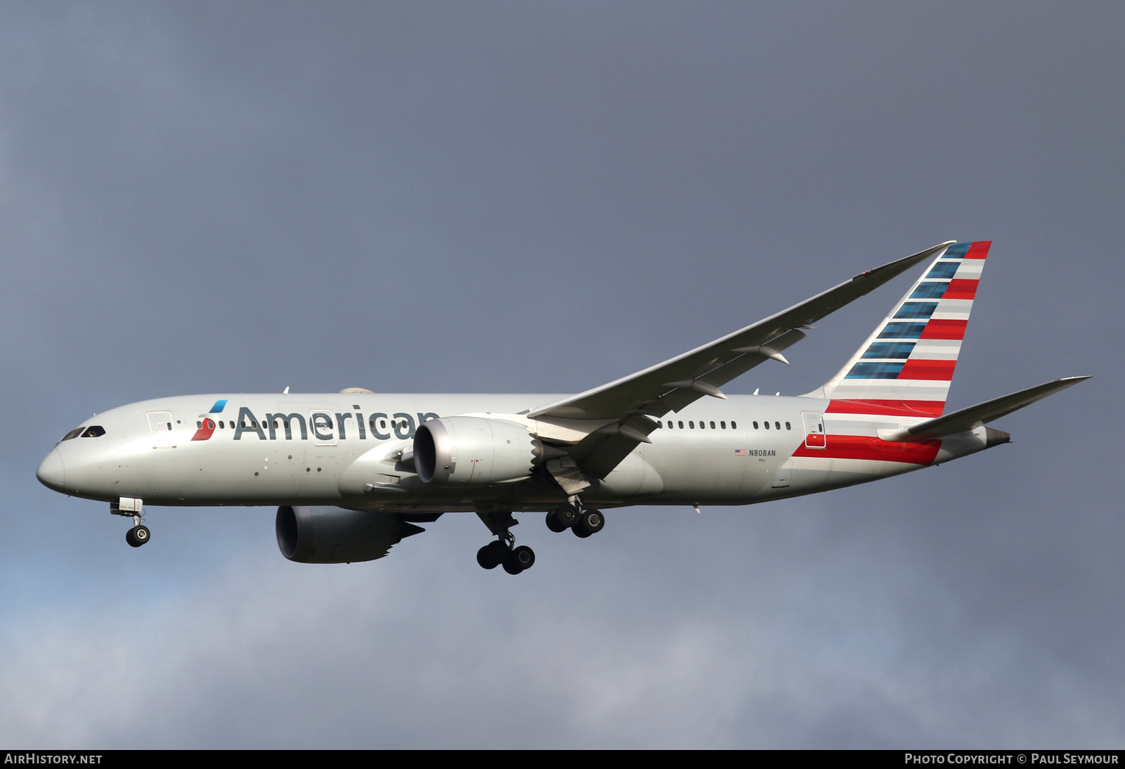 Aircraft Photo of N808AN | Boeing 787-8 Dreamliner | American Airlines | AirHistory.net #118198