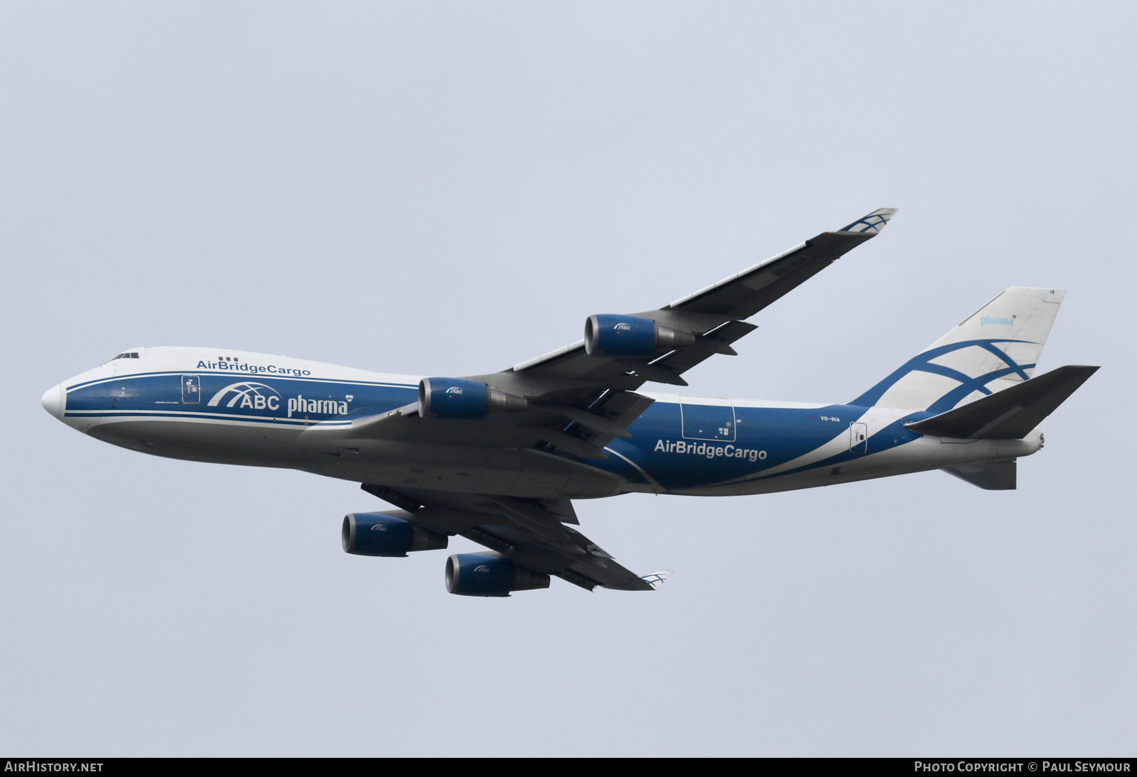 Aircraft Photo of VQ-BIA | Boeing 747-4KZF/SCD | ABC Pharma - AirBridgeCargo Airlines | AirHistory.net #118199