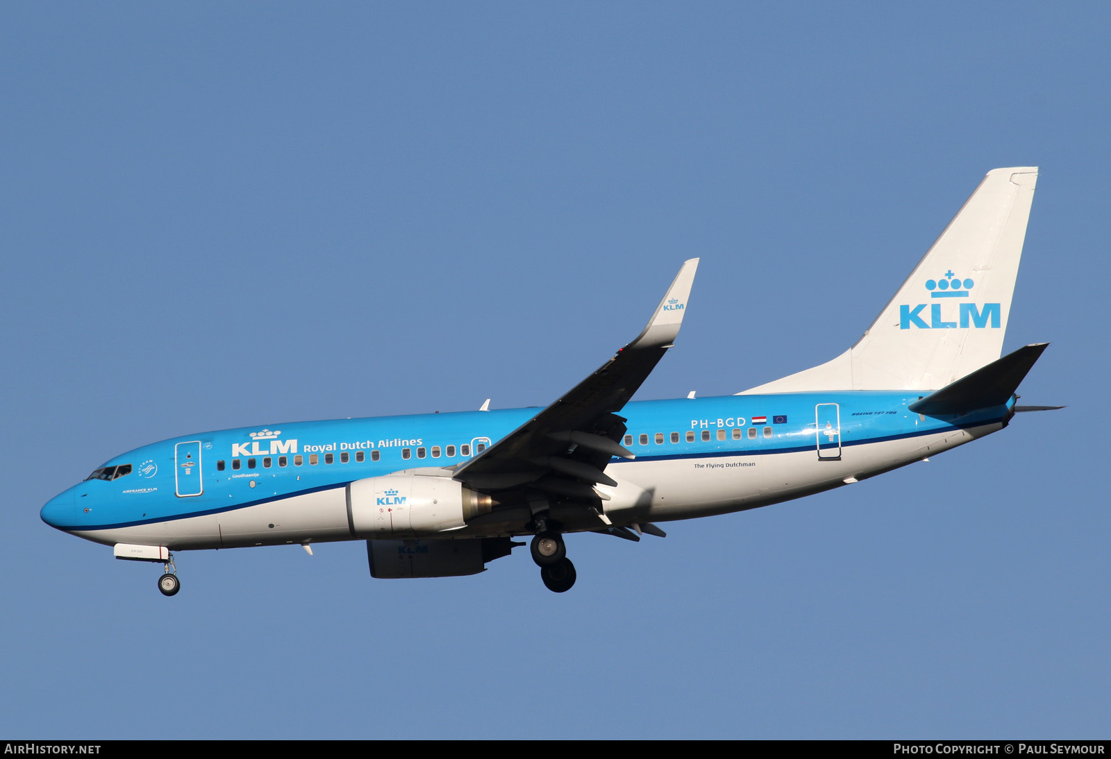 Aircraft Photo of PH-BGD | Boeing 737-7K2 | KLM - Royal Dutch Airlines | AirHistory.net #118208