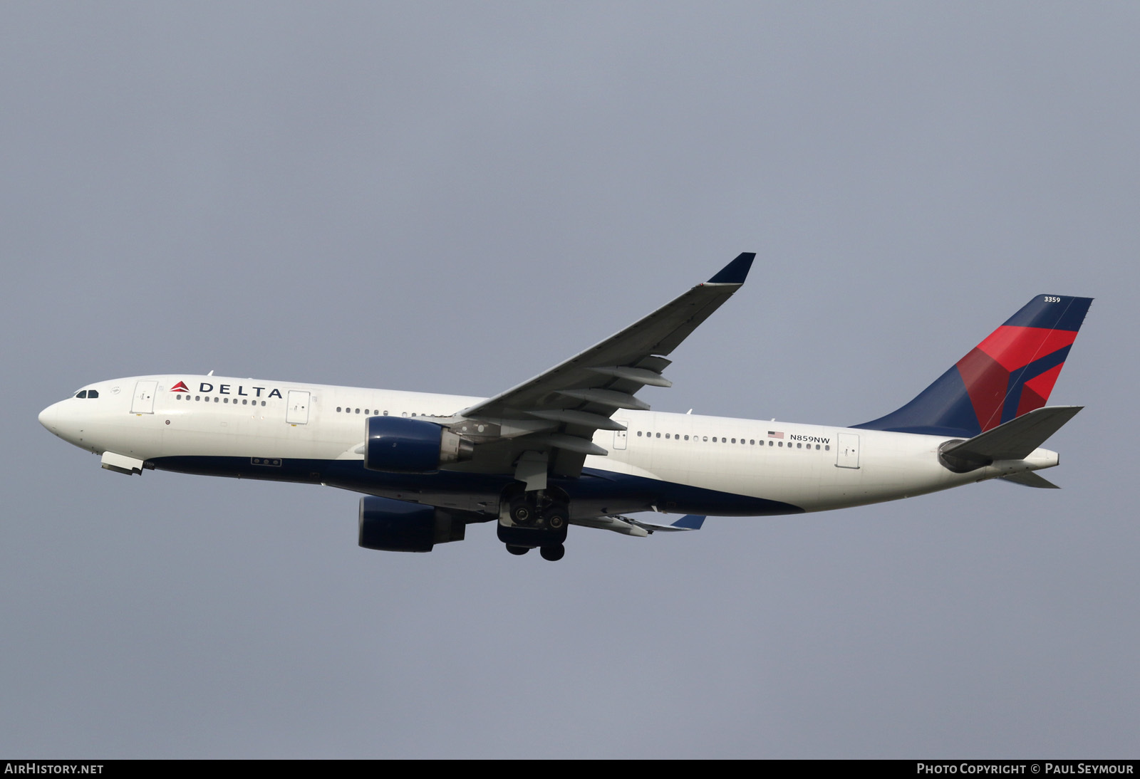 Aircraft Photo of N859NW | Airbus A330-223 | Delta Air Lines | AirHistory.net #118222