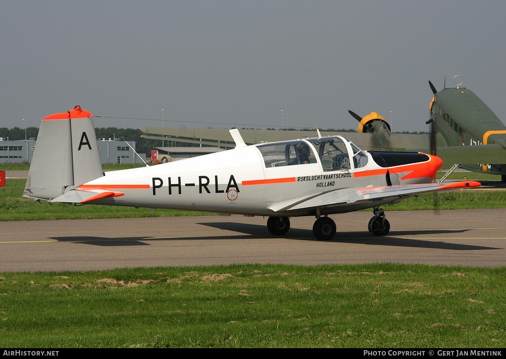 Aircraft Photo of PH-RLA | Saab 91D Safir | Rijksluchtvaartschool - RLS | AirHistory.net #118238