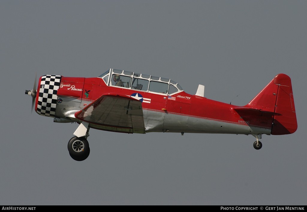 Aircraft Photo of N4109C | North American T-6G Texan | USA - Air Force | AirHistory.net #118246