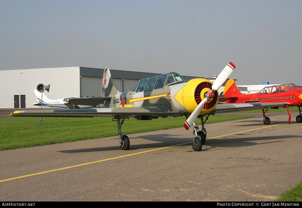 Aircraft Photo of LY-AQC | Yakovlev Yak-52 | Russia - Air Force | AirHistory.net #118247