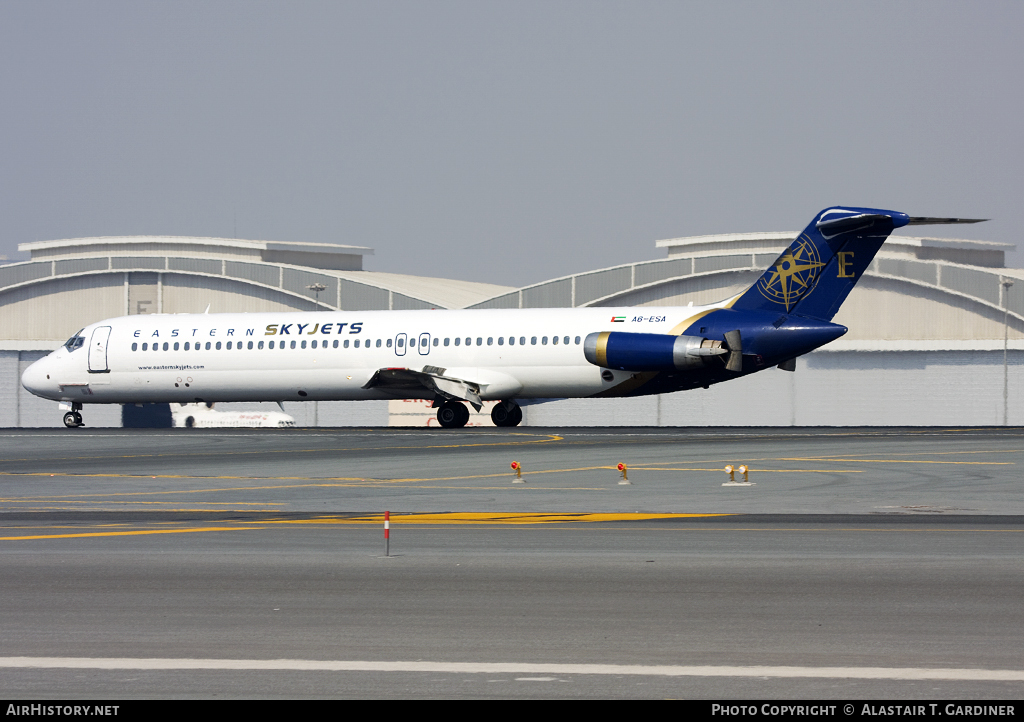 Aircraft Photo of A6-ESA | McDonnell Douglas DC-9-51 | Eastern Skyjets | AirHistory.net #118252