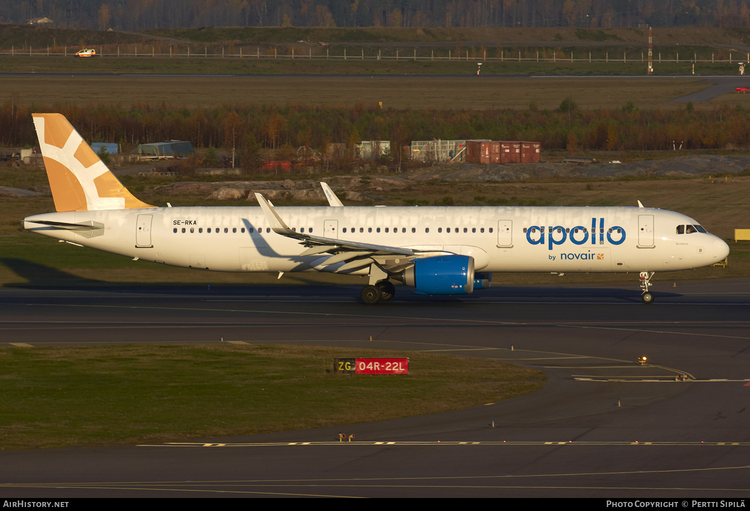 Aircraft Photo of SE-RKA | Airbus A321-251N | Apollo Travel | AirHistory.net #118264