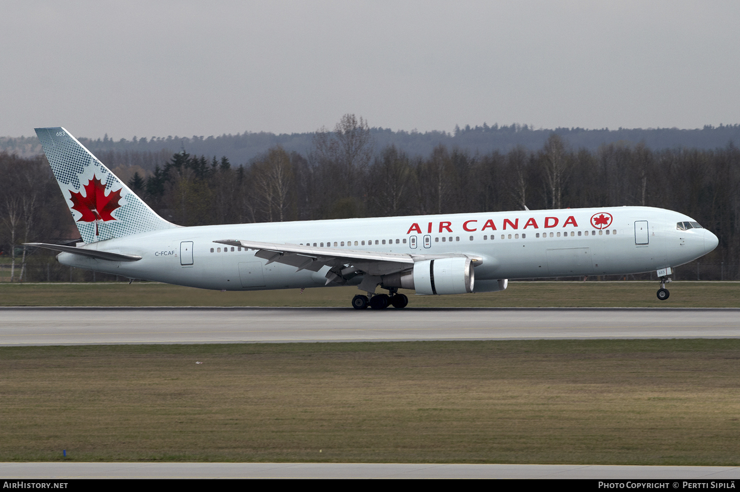 Aircraft Photo of C-FCAF | Boeing 767-375/ER | Air Canada | AirHistory.net #118277