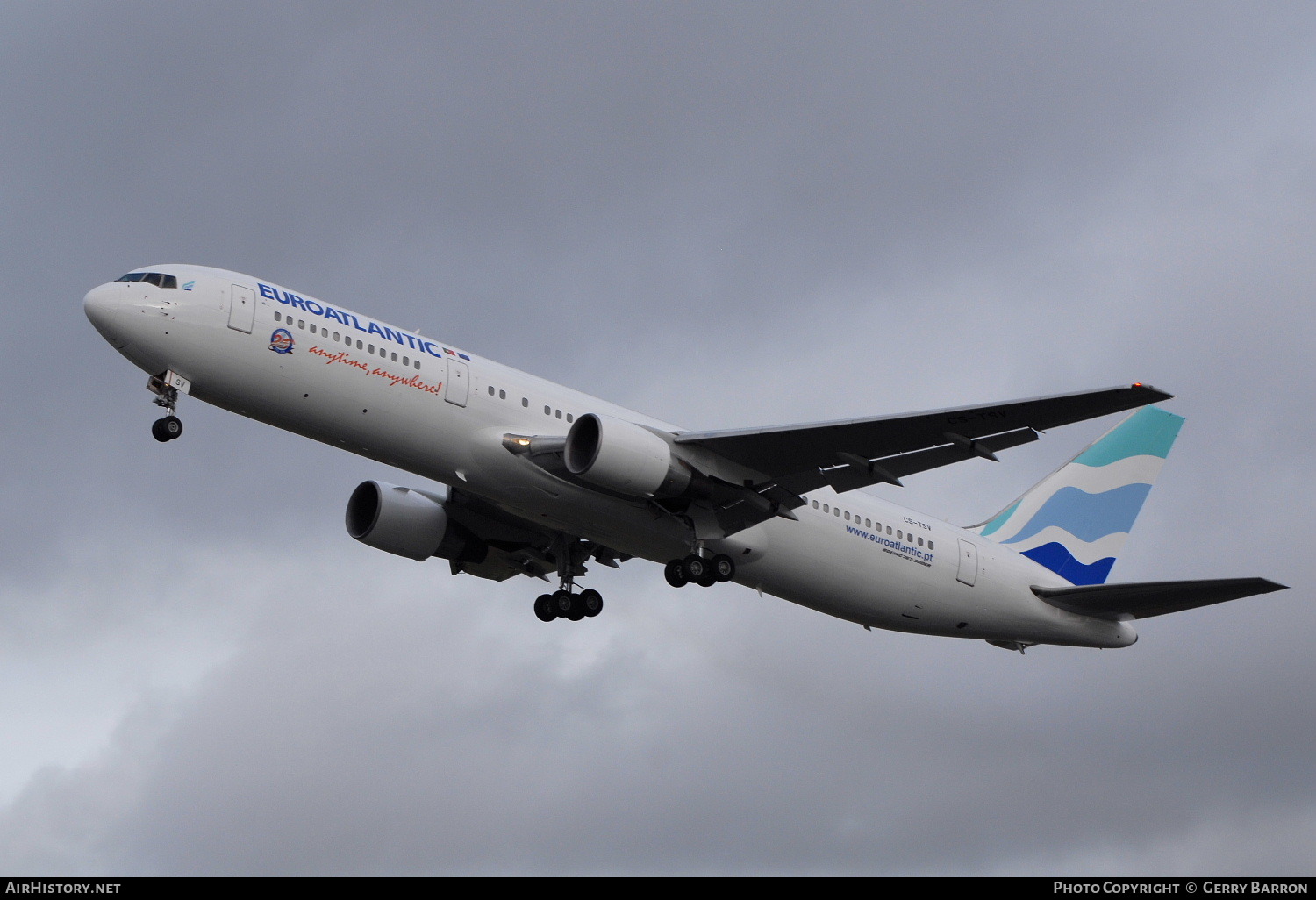 Aircraft Photo of CS-TSV | Boeing 767-34P/ER | Euro Atlantic Airways | AirHistory.net #118279