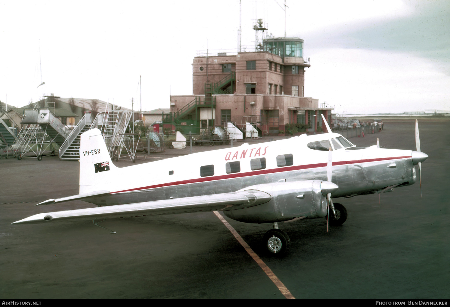 Aircraft Photo of VH-EBR | De Havilland Australia DHA-3 Drover Mk1 | Qantas | AirHistory.net #118281