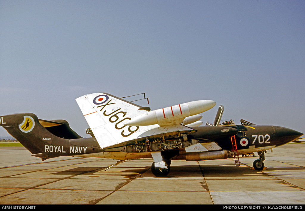 Aircraft Photo of XJ609 | De Havilland D.H. 110 Sea Vixen FAW2 | UK - Navy | AirHistory.net #118321