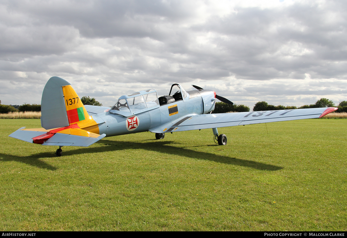 Aircraft Photo of G-BARS / 1377 | De Havilland DHC-1 Chipmunk Mk22 | Portugal - Air Force | AirHistory.net #118340