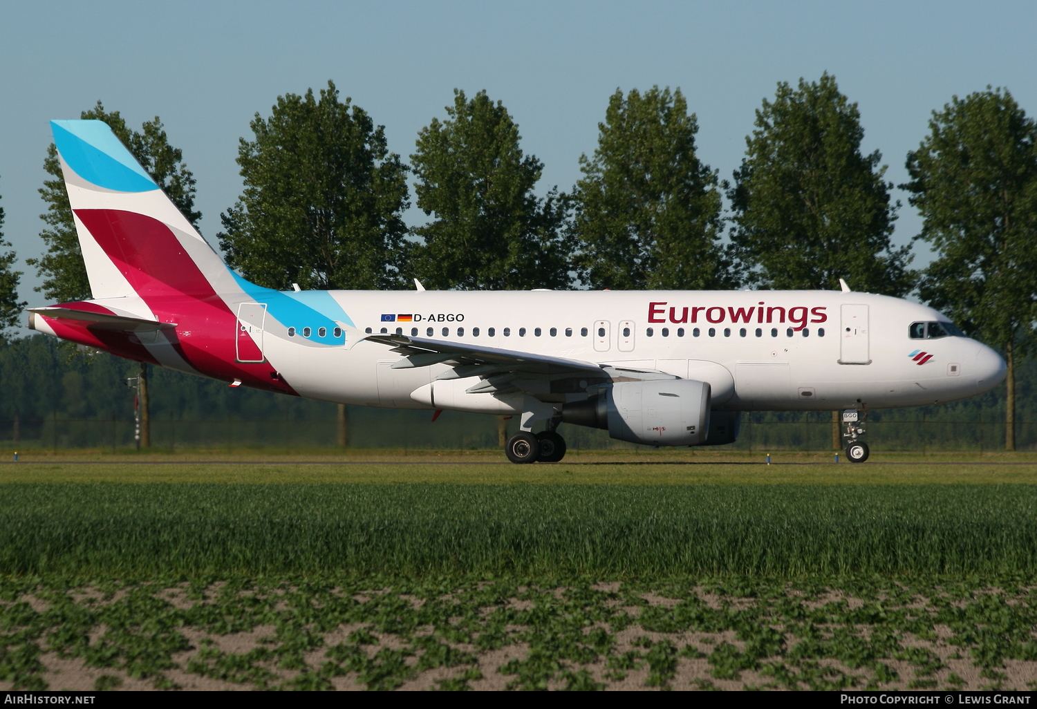 Aircraft Photo of D-ABGO | Airbus A319-112 | Eurowings | AirHistory.net #118389