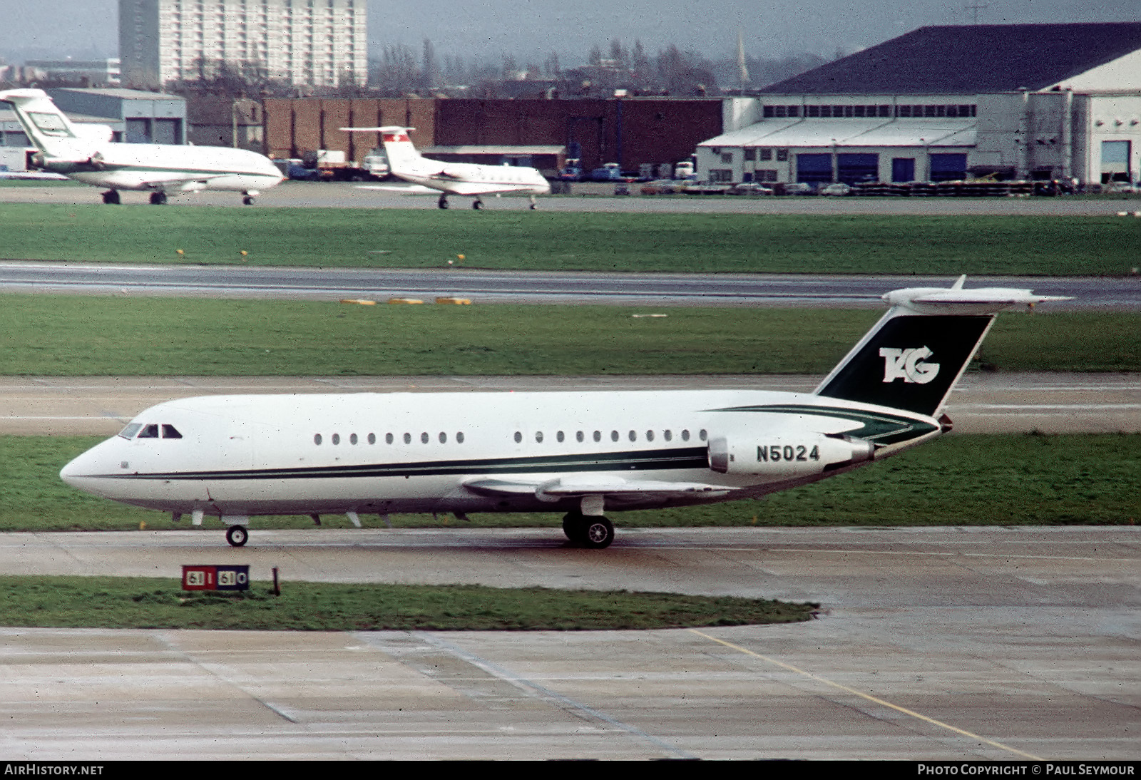 Aircraft Photo of N5024 | BAC 111-401AK One-Eleven | TAG Group | AirHistory.net #118399