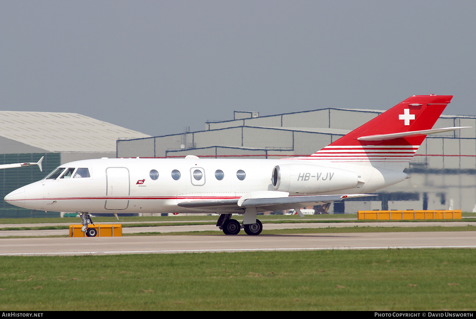 Aircraft Photo of HB-VJV | Dassault Falcon 20E-5 | TAG Aviation | AirHistory.net #118400