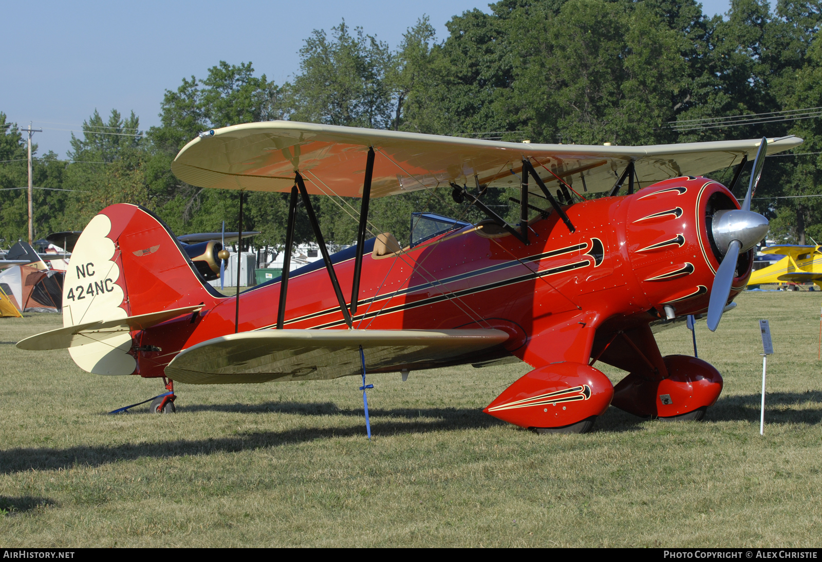 Aircraft Photo of N424NC / NC424NC | Waco YMF-F5C | AirHistory.net #118405