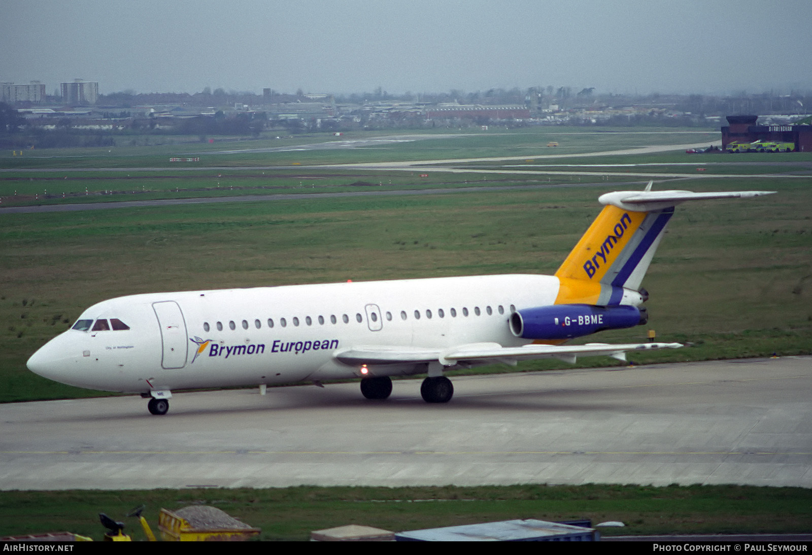 Aircraft Photo of G-BBME | BAC 111-401AK One-Eleven | Brymon European Airways | AirHistory.net #118407