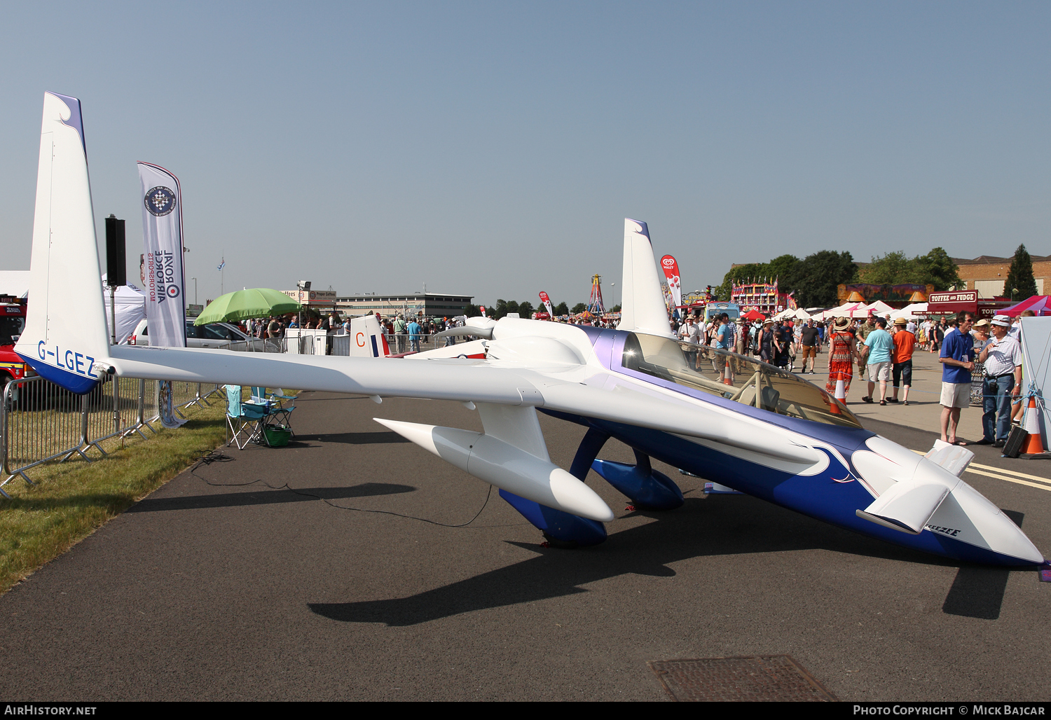 Aircraft Photo of G-LGEZ | Rutan 61 Long-EZ | AirHistory.net #118419