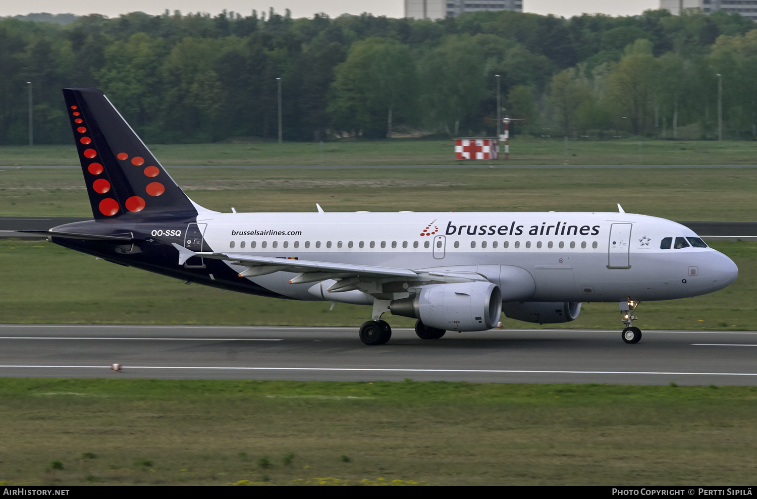 Aircraft Photo of OO-SSQ | Airbus A319-112 | Brussels Airlines | AirHistory.net #118428
