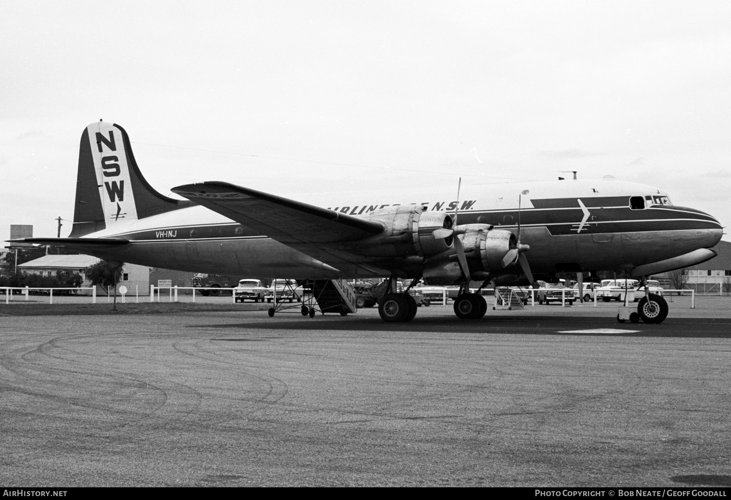 Aircraft Photo of VH-INJ | Douglas DC-4-1009 | Airlines of NSW | AirHistory.net #118458
