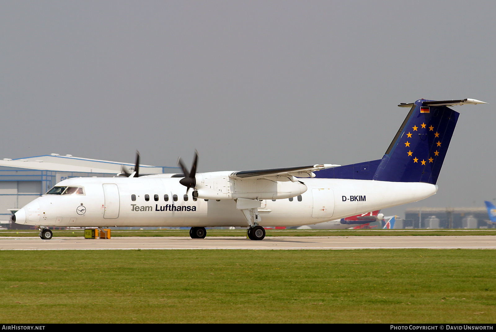 Aircraft Photo of D-BKIM | De Havilland Canada DHC-8-311 Dash 8 | Team Lufthansa | AirHistory.net #118460