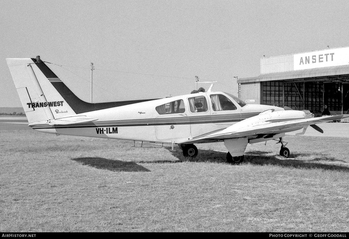 Aircraft Photo of VH-ILM | Beech D55 Baron | Trans West Airlines | AirHistory.net #118468