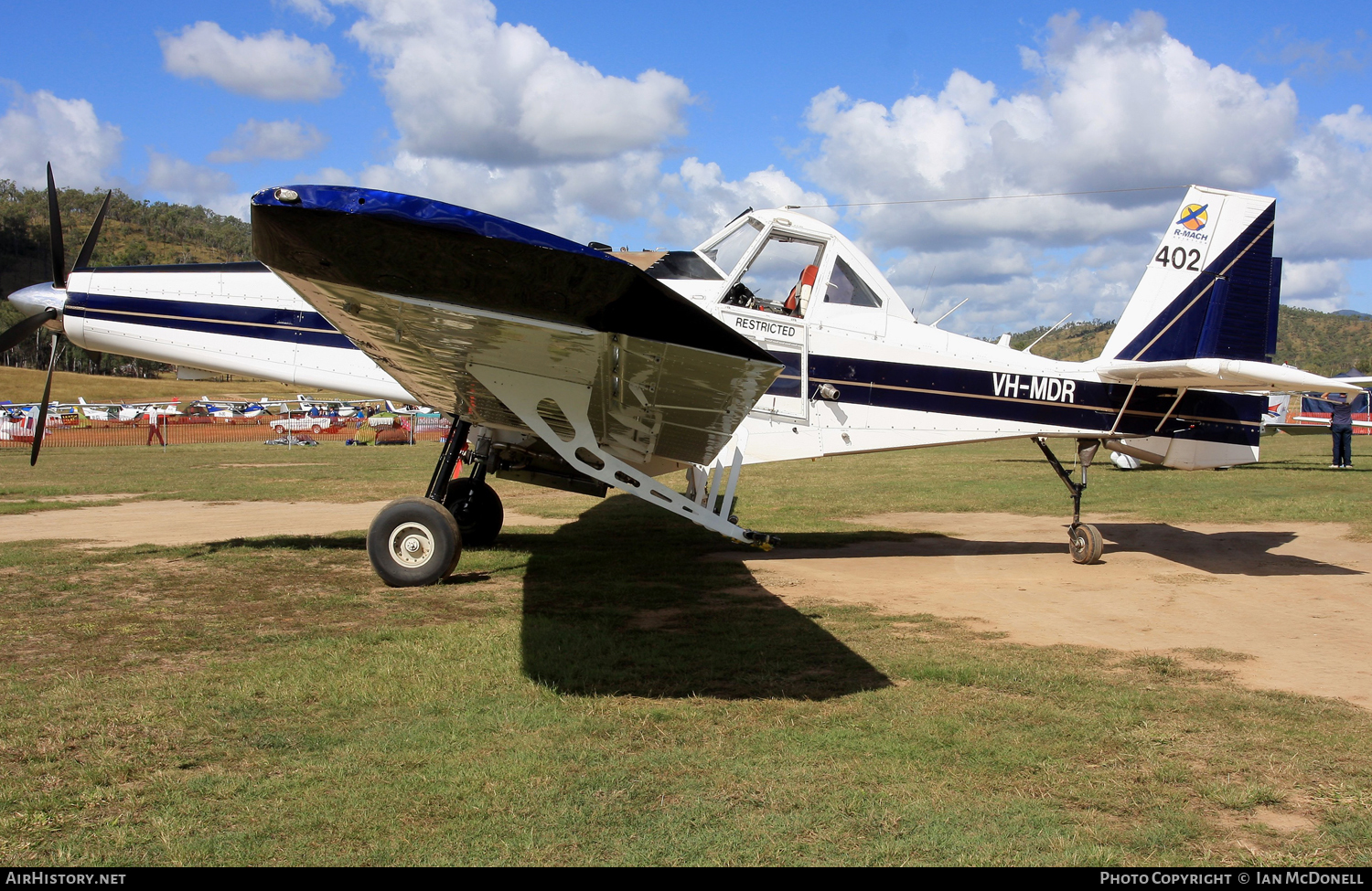 Aircraft Photo of VH-MDR | PZL-Mielec M-18B Dromader | R-Mach Aviation | AirHistory.net #118480