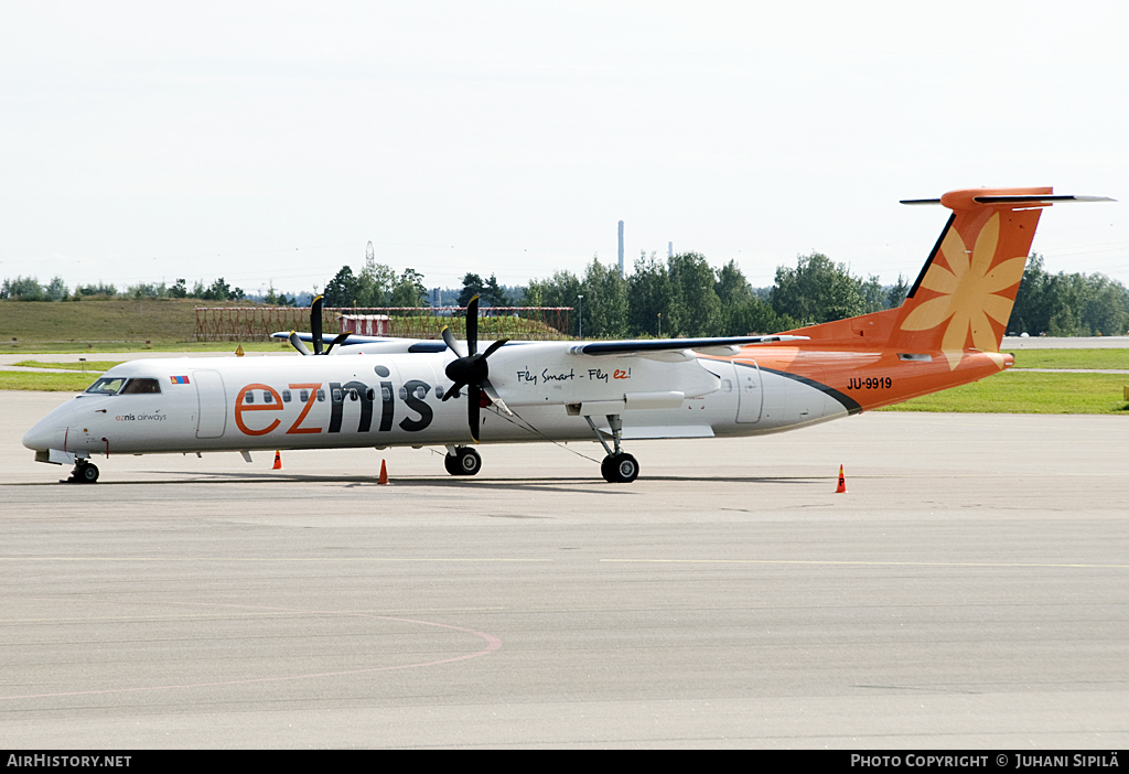 Aircraft Photo of JU-9919 | Bombardier DHC-8-402 Dash 8 | Eznis Airways | AirHistory.net #118483