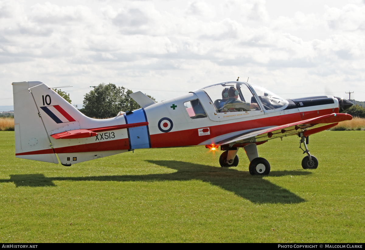 Aircraft Photo of G-KKKK / XX513 | Scottish Aviation Bulldog T1 | UK - Air Force | AirHistory.net #118487