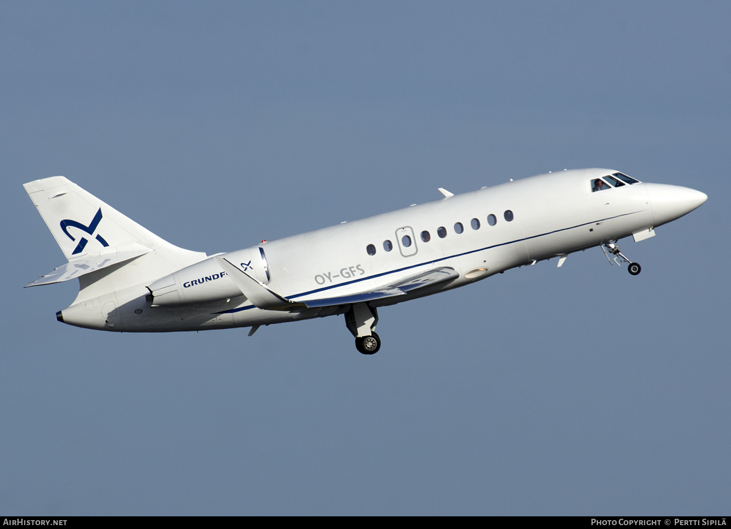 Aircraft Photo of OY-GFS | Dassault Falcon 2000LX | Grundfos | AirHistory.net #118489