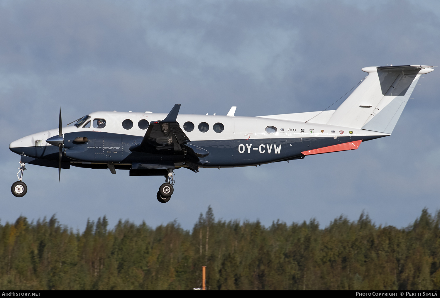 Aircraft Photo of OY-CVW | Hawker Beechcraft 350 King Air (B300) | Semler Gruppen | AirHistory.net #118498