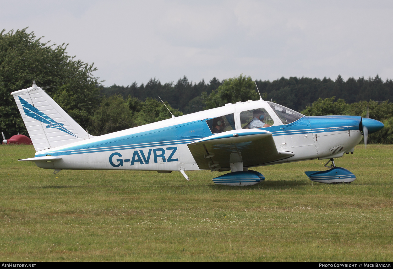 Aircraft Photo of G-AVRZ | Piper PA-28-180 Cherokee C | AirHistory.net #118511