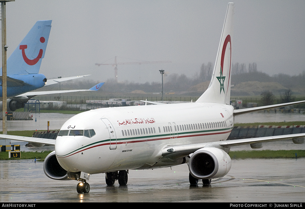 Aircraft Photo of CN-RGJ | Boeing 737-8B6 | Royal Air Maroc - RAM | AirHistory.net #118539