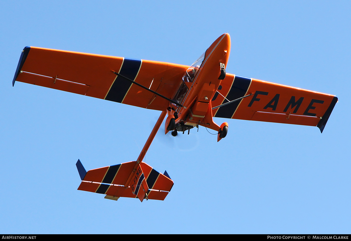 Aircraft Photo of G-FAME | CFM Streak Shadow SA | AirHistory.net #118555