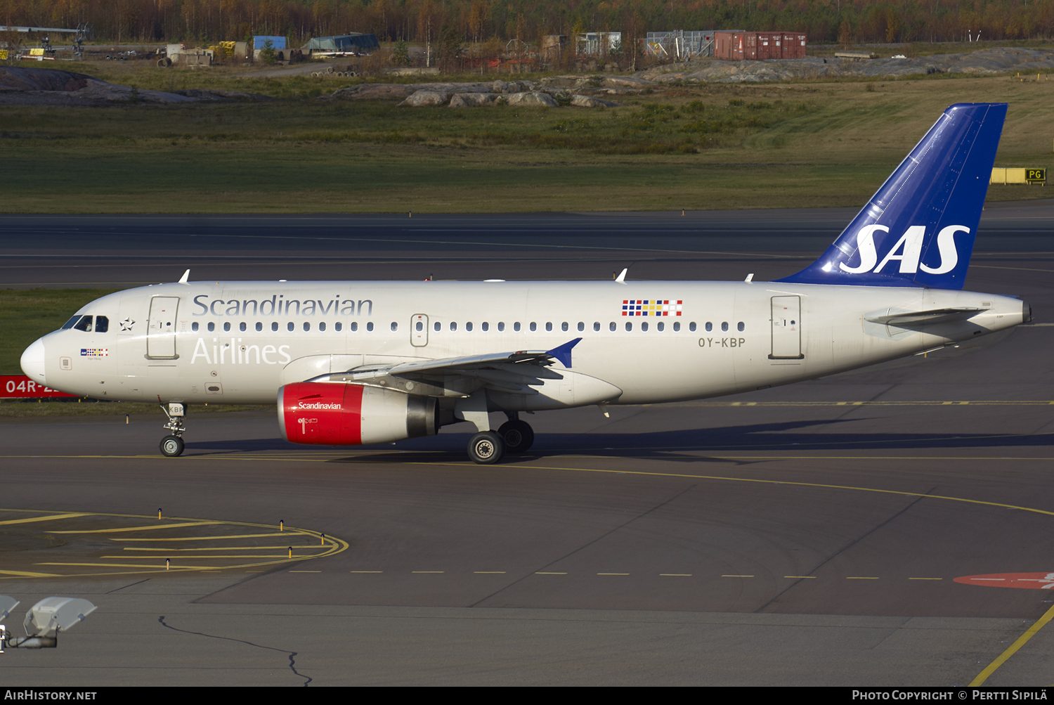 Aircraft Photo of OY-KBP | Airbus A319-132 | Scandinavian Airlines - SAS | AirHistory.net #118566