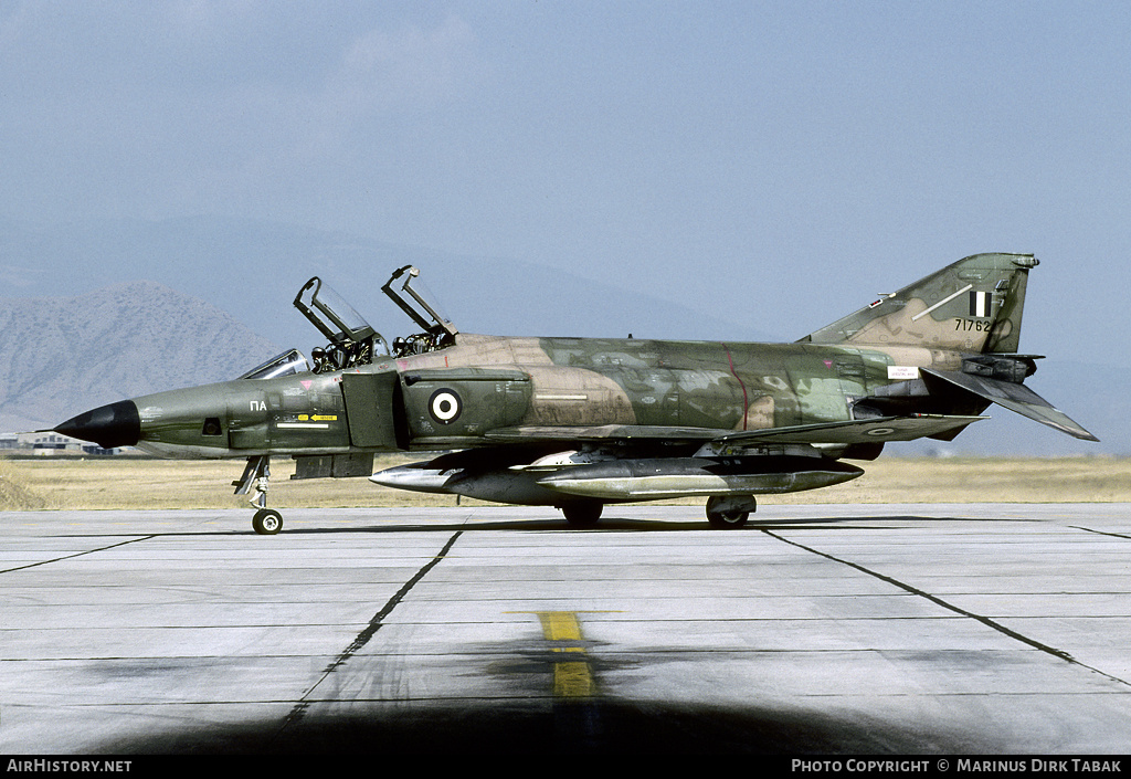 Aircraft Photo of 71762 | McDonnell Douglas RF-4E Phantom II | Greece - Air Force | AirHistory.net #118569