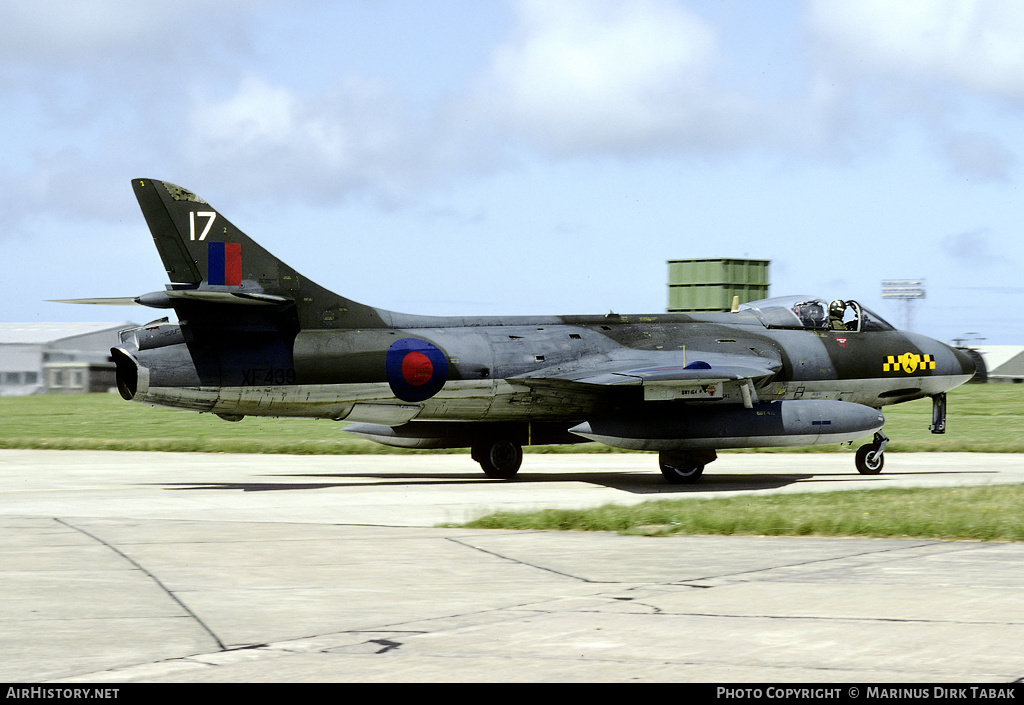 Aircraft Photo of XF439 | Hawker Hunter F6A | UK - Air Force | AirHistory.net #118571