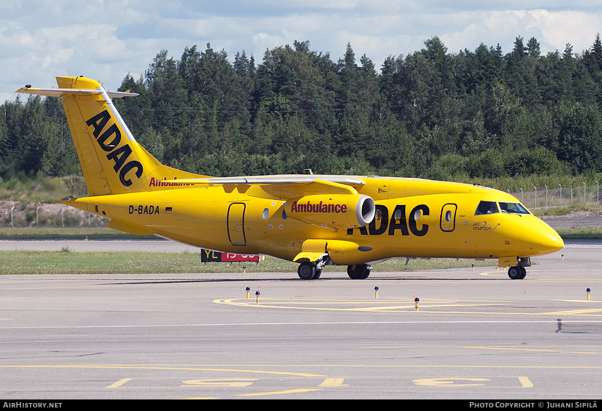 Aircraft Photo of D-BADA | Fairchild Dornier 328-310 328JET | ADAC Luftrettung | AirHistory.net #118574