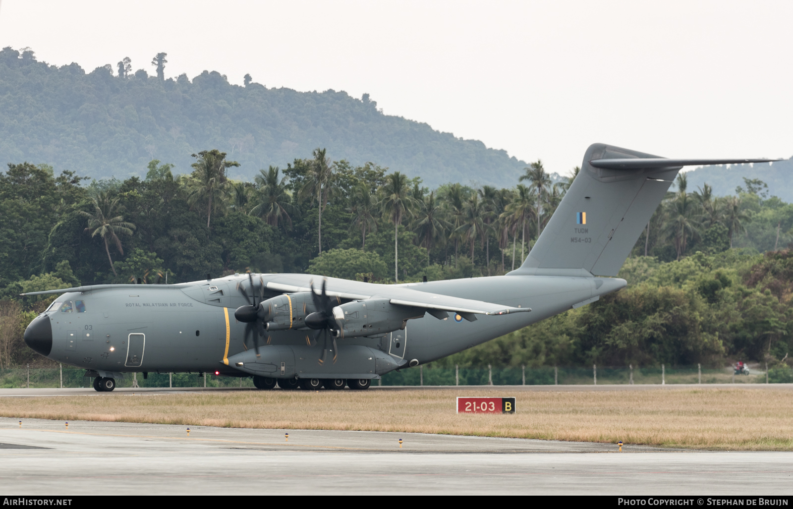 Aircraft Photo of M54-03 | Airbus A400M Atlas | Malaysia - Air Force | AirHistory.net #118600