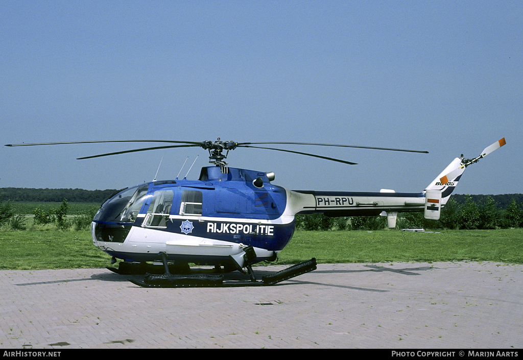 Aircraft Photo of PH-RPU | MBB BO-105CB | Rijkspolitie | AirHistory.net #118611