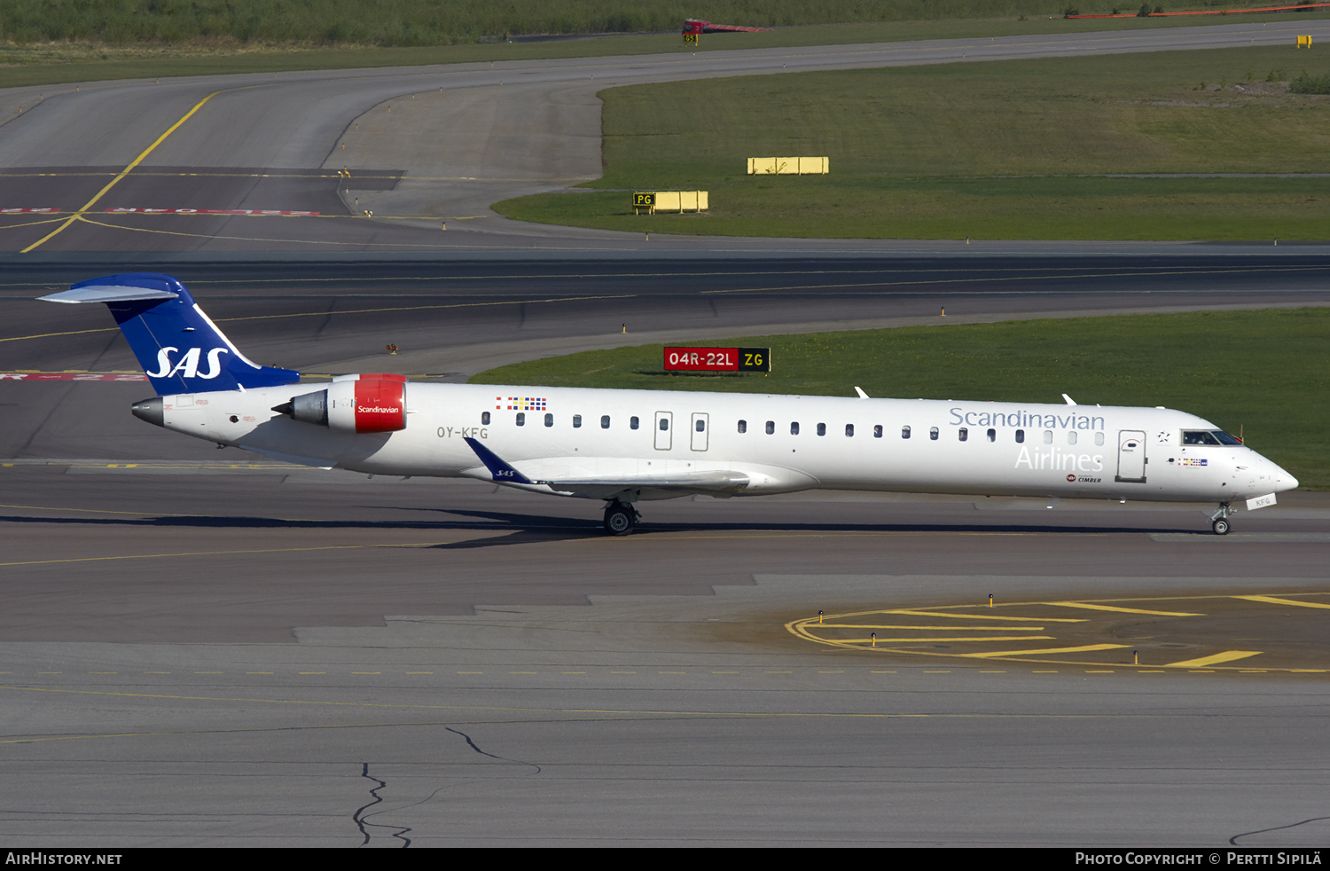 Aircraft Photo of OY-KFG | Bombardier CRJ-900LR (CL-600-2D24) | Scandinavian Airlines - SAS | AirHistory.net #118616