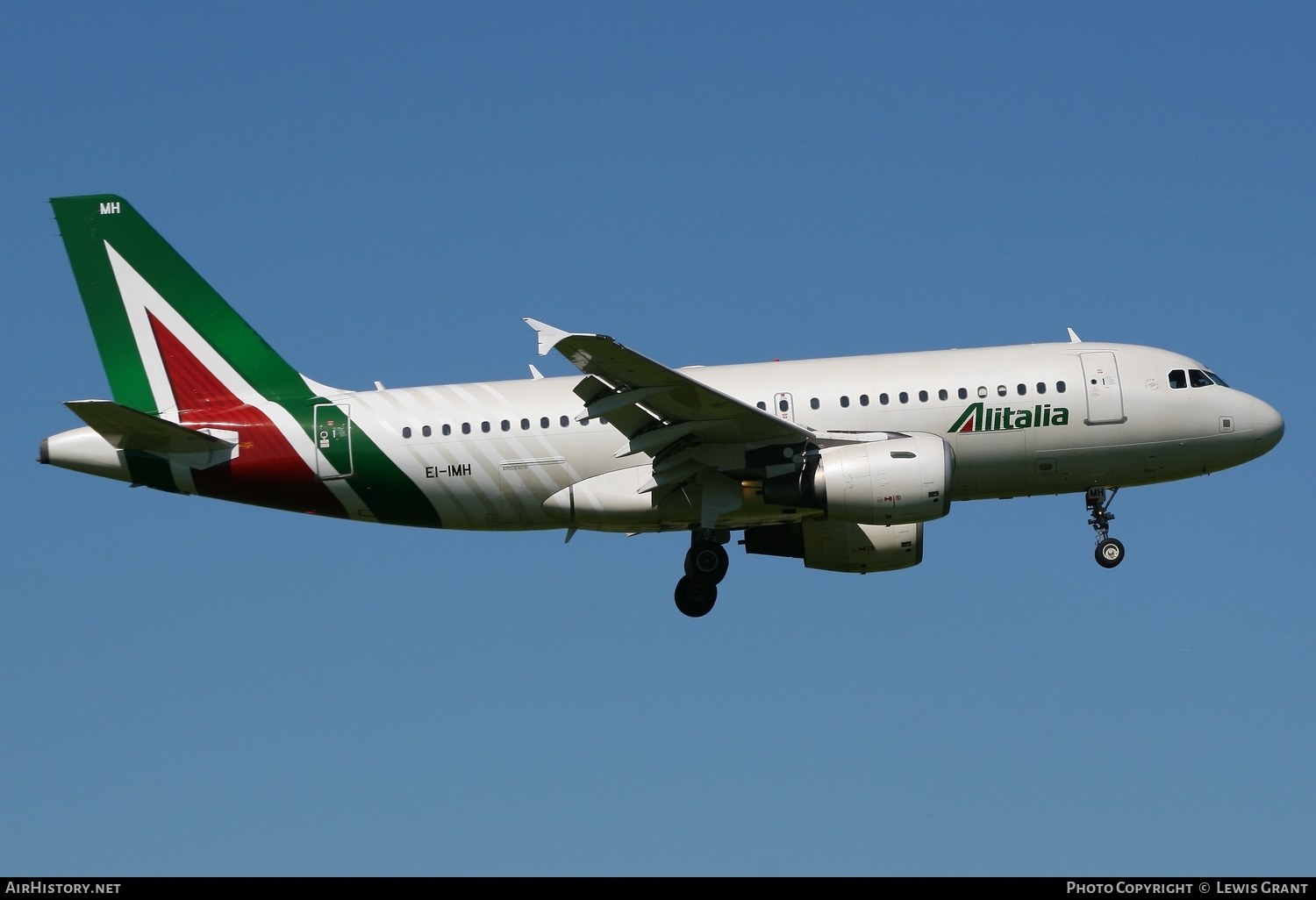 Aircraft Photo of EI-IMH | Airbus A319-112 | Alitalia | AirHistory.net #118634