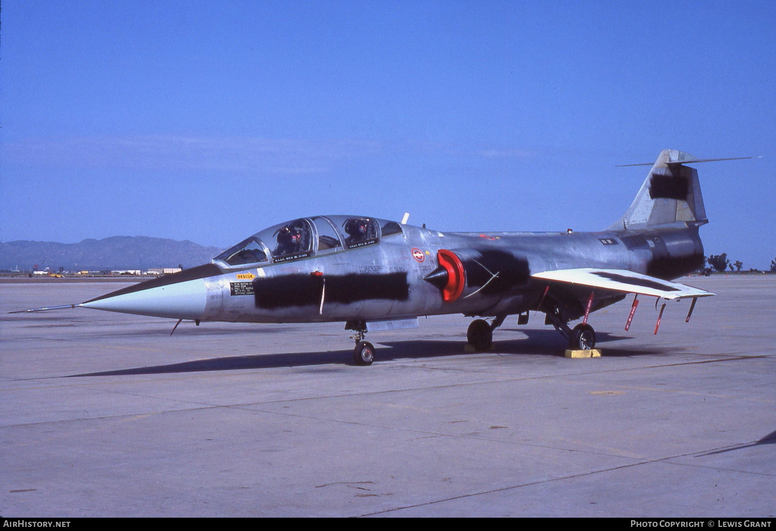 Aircraft Photo of 63-8458 | Lockheed TF-104G Starfighter | USA - Air Force | AirHistory.net #118640