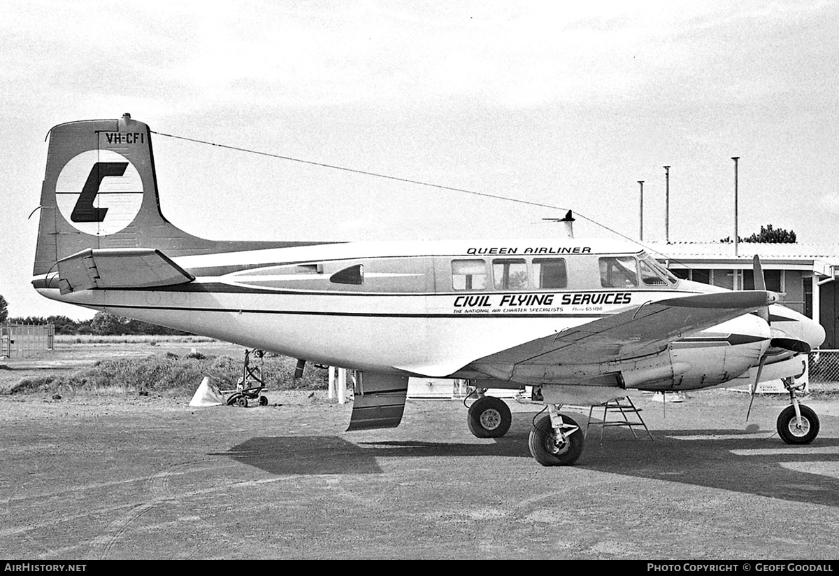 Aircraft Photo of VH-CFI | Beech 65 Queen Air | Civil Flying Services | AirHistory.net #118642